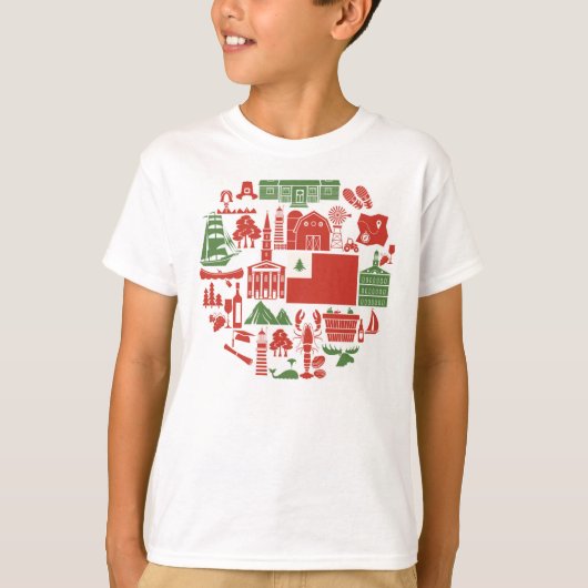 ニューイングランドアイコン Tシャツ (正面)
