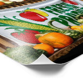 ニューイングランドカントリーファームスタンド秋8x10 フォトプリント            (角)