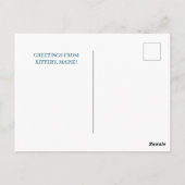 ニューイングランドハウシズ海キッタリーメイン自然 ポストカード (裏面)