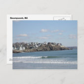 ニューイングランドビーチ ポストカード (正面/裏面)