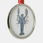 ニューイングランドブルーロブスターメタルオーナメント メタルオーナメント (右)