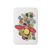 ニューイングランドロブスタークランベイシーフードディナー バスマット (正面縦)