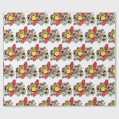 ニューイングランドロブスタークランベイシーフードディナー ラッピングペーパー (フラット)