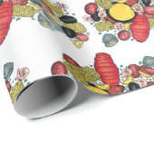 ニューイングランドロブスタークランベイシーフードディナー ラッピングペーパー (ロールコーナー)