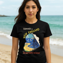 ニューイングランドヴィンテージアールデコ鉄道 Tシャツ