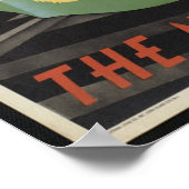 ニューイングランドヴィンテージ旅行ポスター広告レトロプリント ポスター (角)