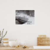 ニューイングランド冬 ポスター (キッチン)