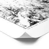 ニューイングランド国勢調査ドットマップ ポスター (角)