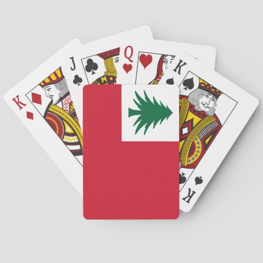 ニューイングランド国旗 トランプ (裏面)