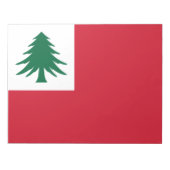 ニューイングランド国旗 ノートパッド (正面)