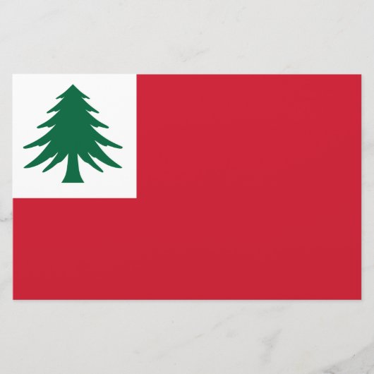 ニューイングランド国旗 便箋 (正面)