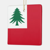 ニューイングランド国旗（松のみ） セラミックオーナメント (左)