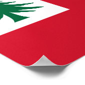 ニューイングランド国旗(松のみ) – 非公式 ポスター (角)