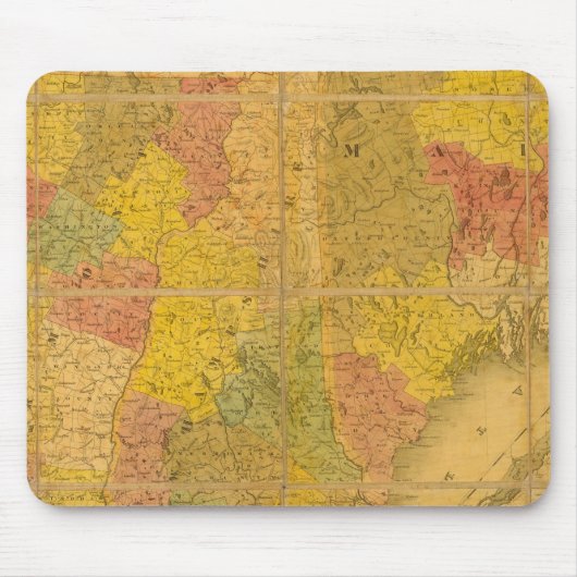 ニューイングランド州 マウスパッド (正面)