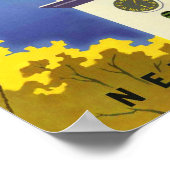 ニューイングランド旅行ポスター ポスター (角)