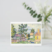 ニューイングランド沿岸絵を描村 ポストカード (スタンド正面)