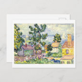 ニューイングランド沿岸絵を描村 ポストカード (正面/裏面)