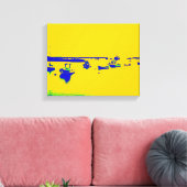 ニューイングランド漁師 キャンバスプリント (インサイチュ (リビング))