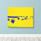 ニューイングランド漁師 キャンバスプリント (インサイチュ (ウッドフロア))