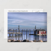 ニューイングランド灯台はがき – シトゥート ポストカード (正面/裏面)