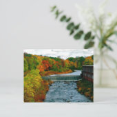 ニューイングランド秋デー撮影:マサチューセッツ州 ポストカード (スタンド正面)