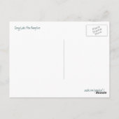 ニューイングランド秋ポンドはがき ポストカード (裏面)