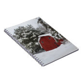 ニューイングランド納屋インウィンターノート ノートブック (右側)