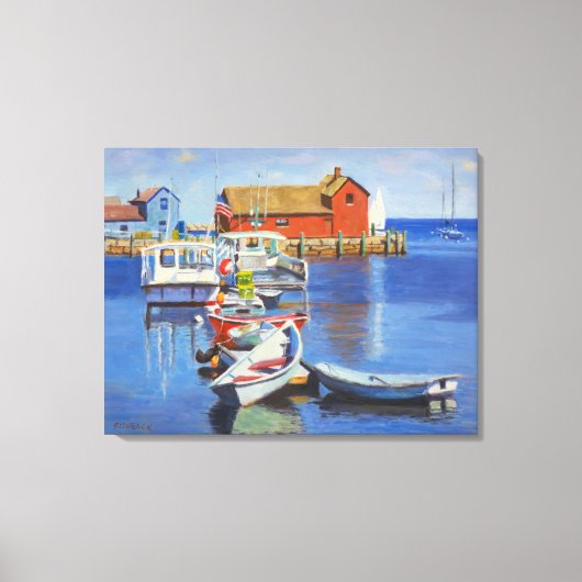 ニューイングランド絵画コスール キャンバスプリント (正面)