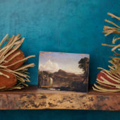 ニューイングランド風景無料エドウィン教会 フォトプラーク (側面)