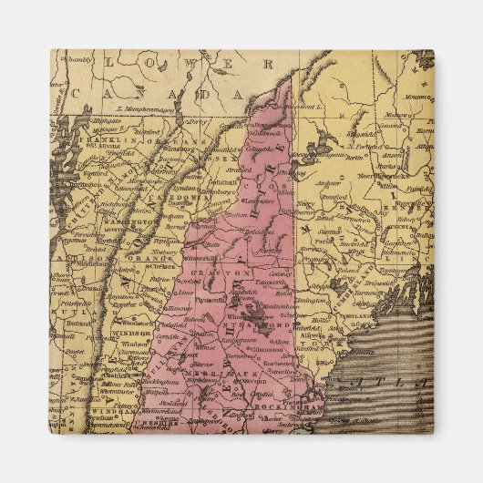 ニューイングランド4 マグネット (正面)