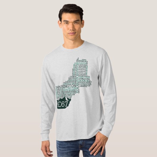 ニューイングランド67長袖Tシャツ Tシャツ (正面フル)