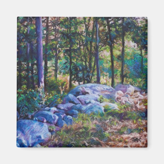 ニューイングランド・ウッズ マグネット (正面)