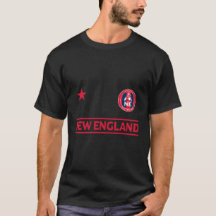ニューイングランド・サッカー・ジャージ王室のー'53版Ii Tシャツ