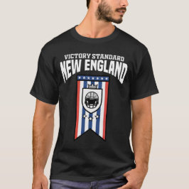 ニューイングランド・ビクトリー・スタンダード - アメリカンフットボール Tシャツ