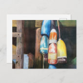 ニューイングランド・ブイ沿岸はがき インビテーションポストカード (正面/裏面)