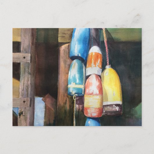 ニューイングランド・ブイ沿岸はがき インビテーションポストカード (正面)