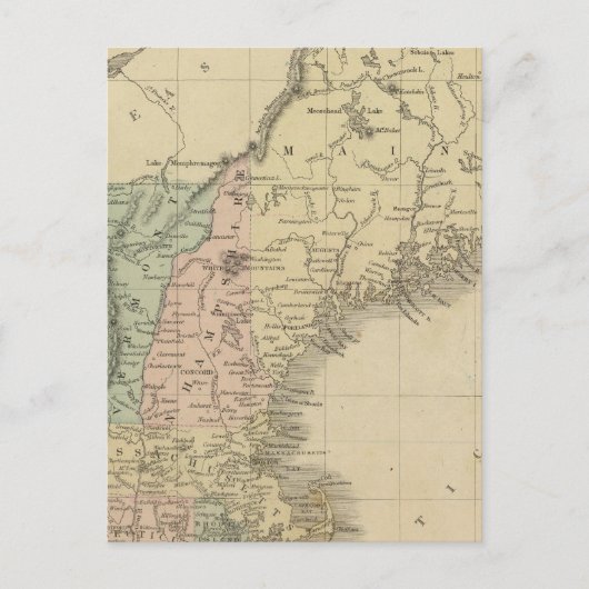 ニューイングランド ポストカード (正面)