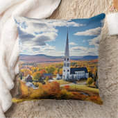 ニューイングランド・ランドスケープ秋 クッション (ブランケット)