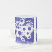 ニューイングランド・ワイルド・アスター フロストグラスマグカップ (正面左)