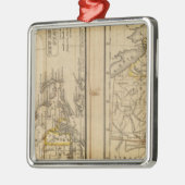 ニューイングランド、中間の州 メタルオーナメント (左)