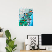 ニューイングランドUSA ポスター (ホームオフィス)