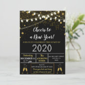  ニューイヴパーティの招待状 招待状 (スタンド正面)