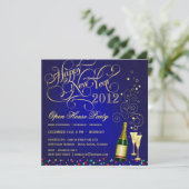 ニューイーブオープンハウスパーティーミッドナイトブルー 招待状 (スタンド正面)