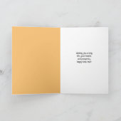 ニューイ中国のヤーマンダリンホリデーカード シーズンカード (内部)