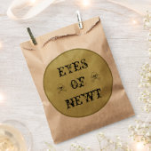 ニューウィッチのポションラベルの目 フェイバーバッグ (クリップ留めされた状態)