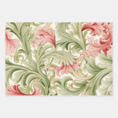 ニューウィリアム・モリス ラッピングペーパーシート (正面)