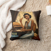 ニューウィークエレガンスやる気を起こさせる月曜日 クッション (ブランケット)