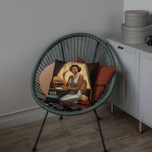 ニューウィークエレガンスやる気を起こさせる月曜日 クッション