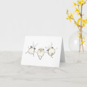 ニューウイングスプグエンジェル悔やみや弔慰カード カード (黄色い花)