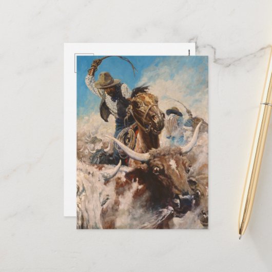 ニューウェルコンバーズワイエスによる切断 シーズンポストカード (正面/裏面インサイチュ)